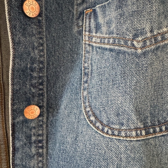 Doen denim jacket size L NWOT - Picture 9 of 14